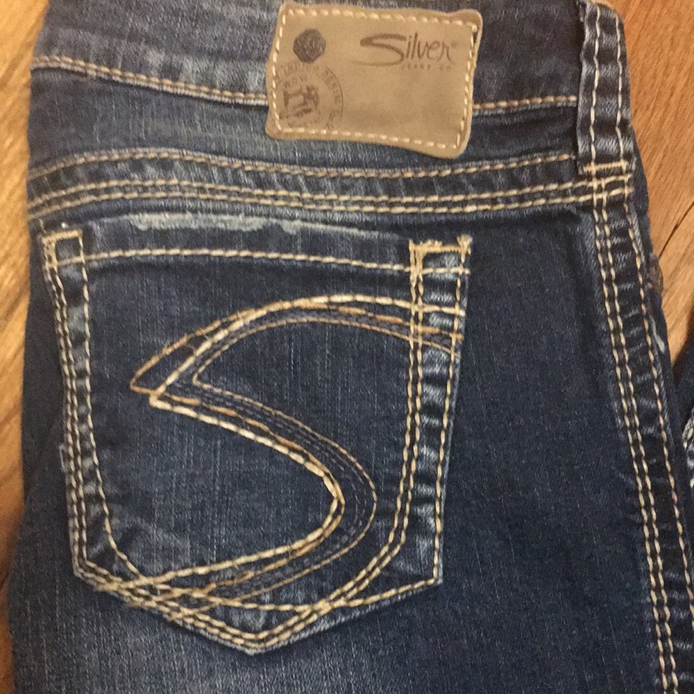 Women’s frances silver jeans